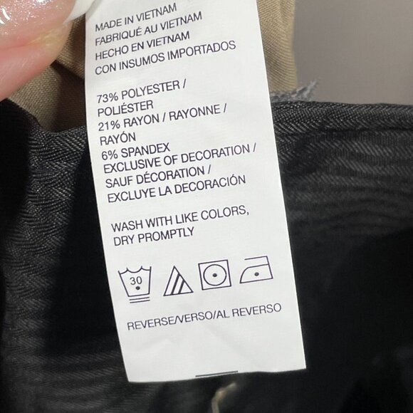 NEW Izod Pants Mens 34 brown dress straight leg classic preppy - Picture 7 of 10